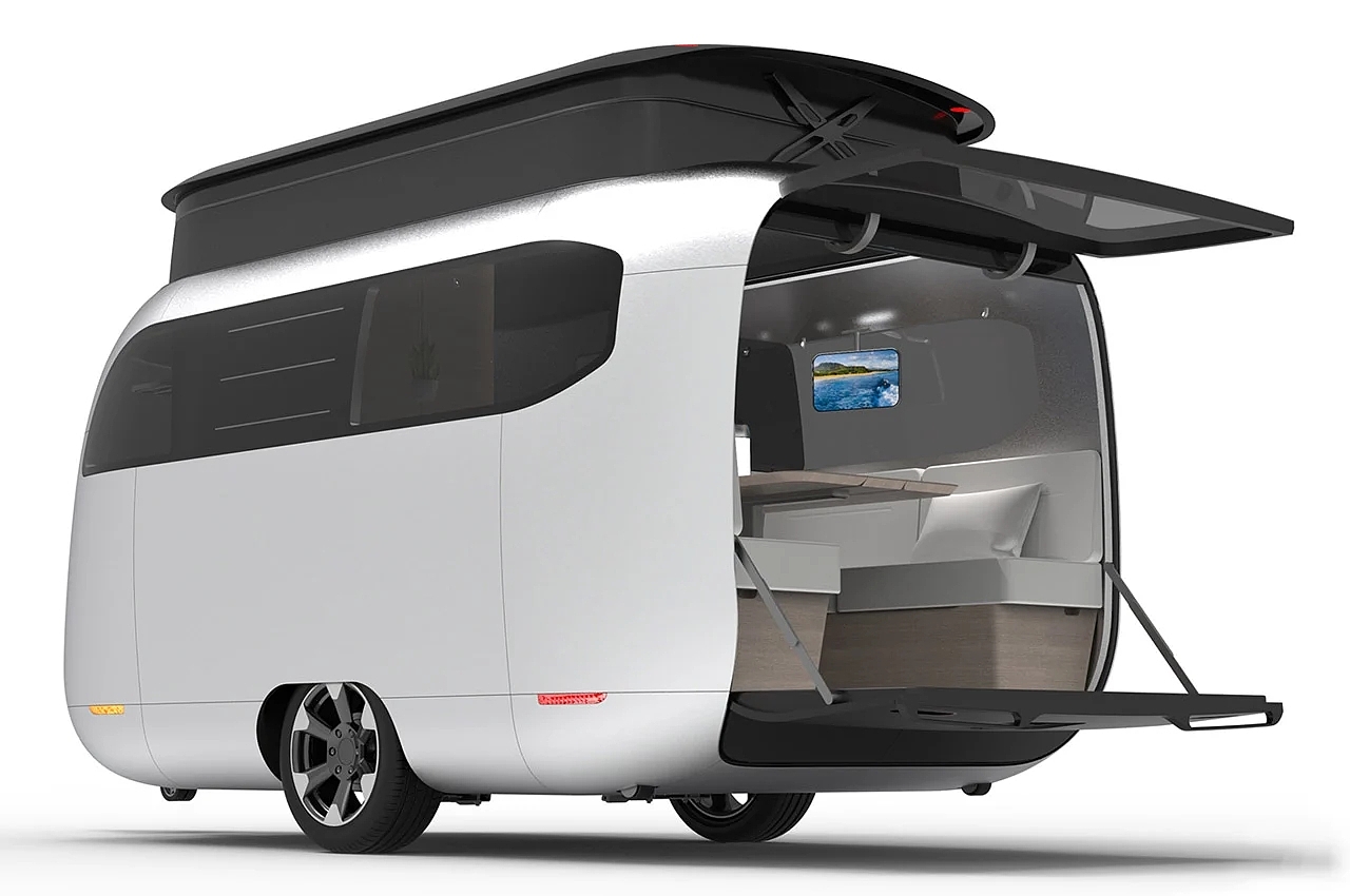 vehicle，Airstream，trailer，Touring car，