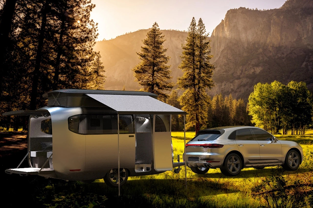vehicle，Airstream，trailer，Touring car，