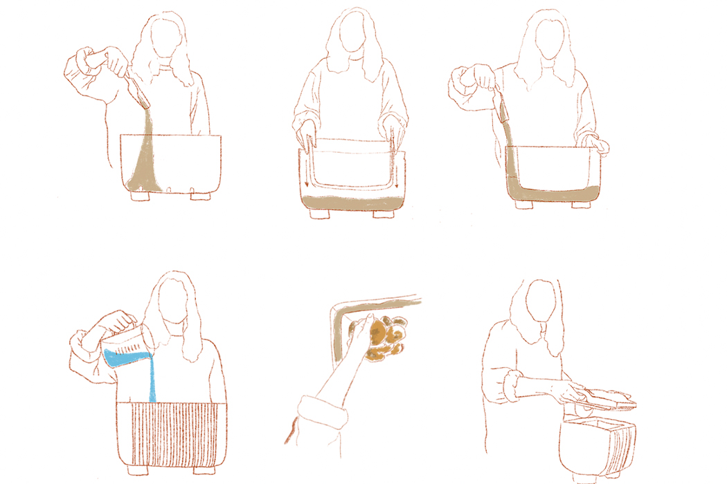 DUNSTA，container，Food storage container，originality，