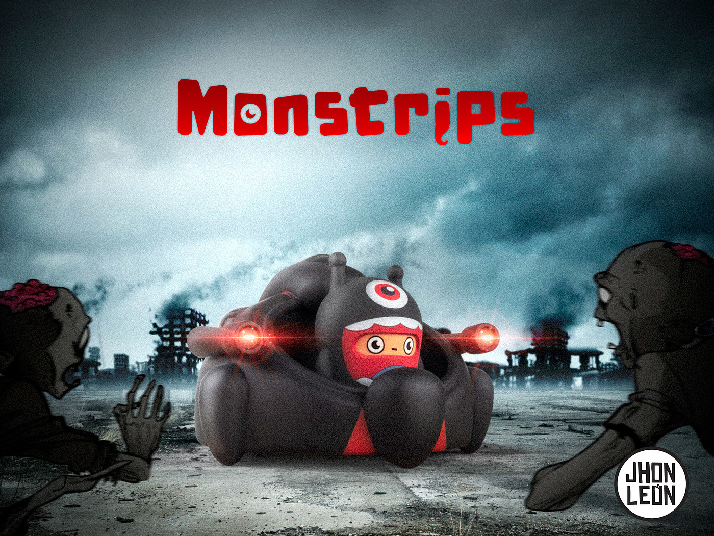 MONSTRIPS，Toys，doll，originality，