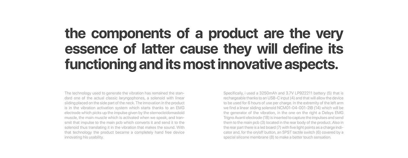 Eco，Electronic Throat，medical apparatus and instruments，wearable devices ，