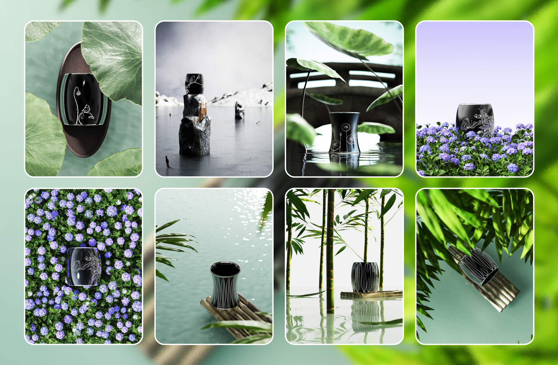 Black copper goes silver，handicraft，Cover，