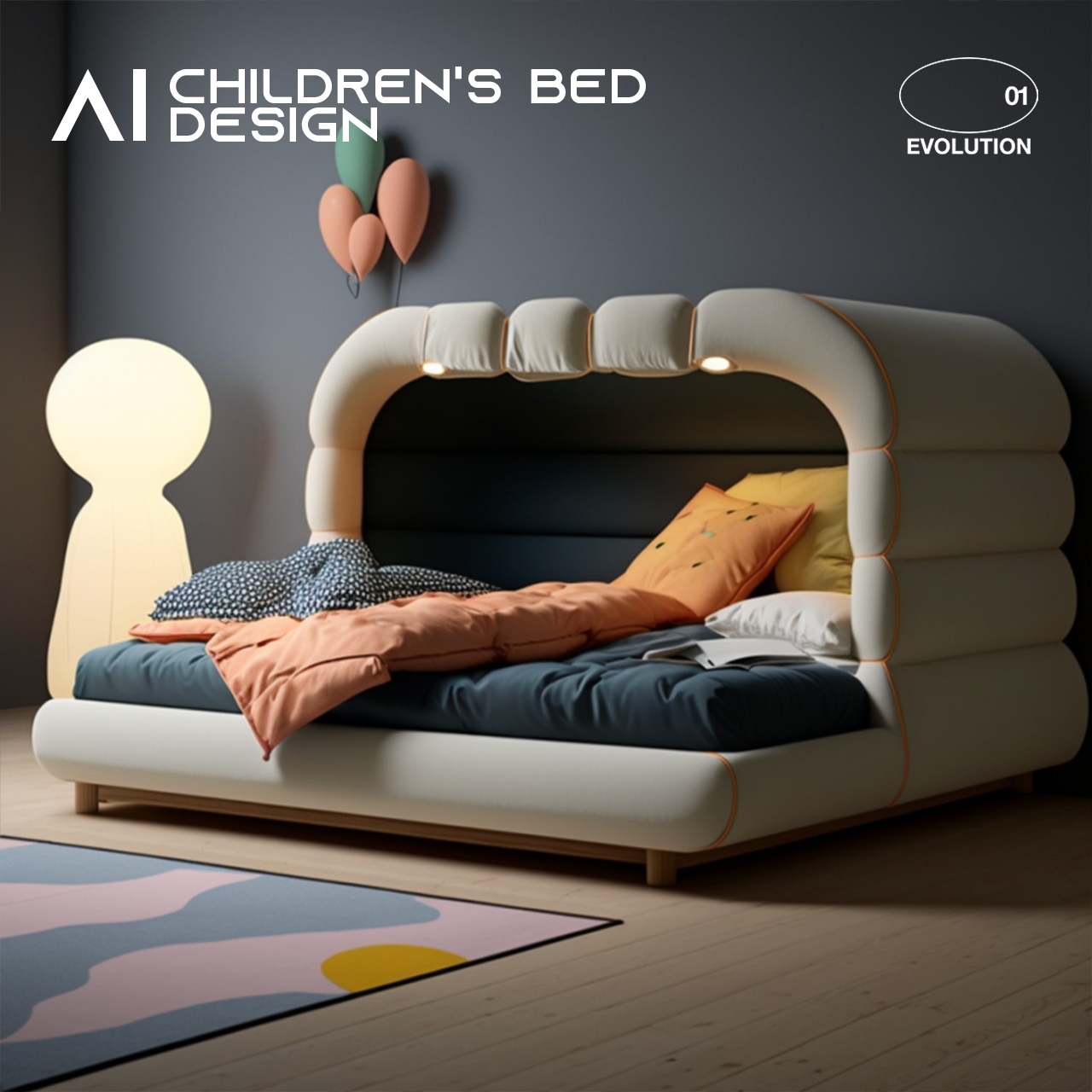 ai，Design，industrial design，bedding，product，AI design，AI Enabling Industrial Design，Evolution laboratory，