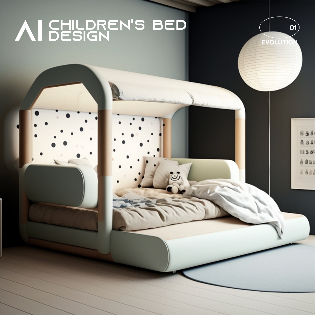 ai，Design，industrial design，bedding，product，AI design，AI Enabling Industrial Design，Evolution laboratory，