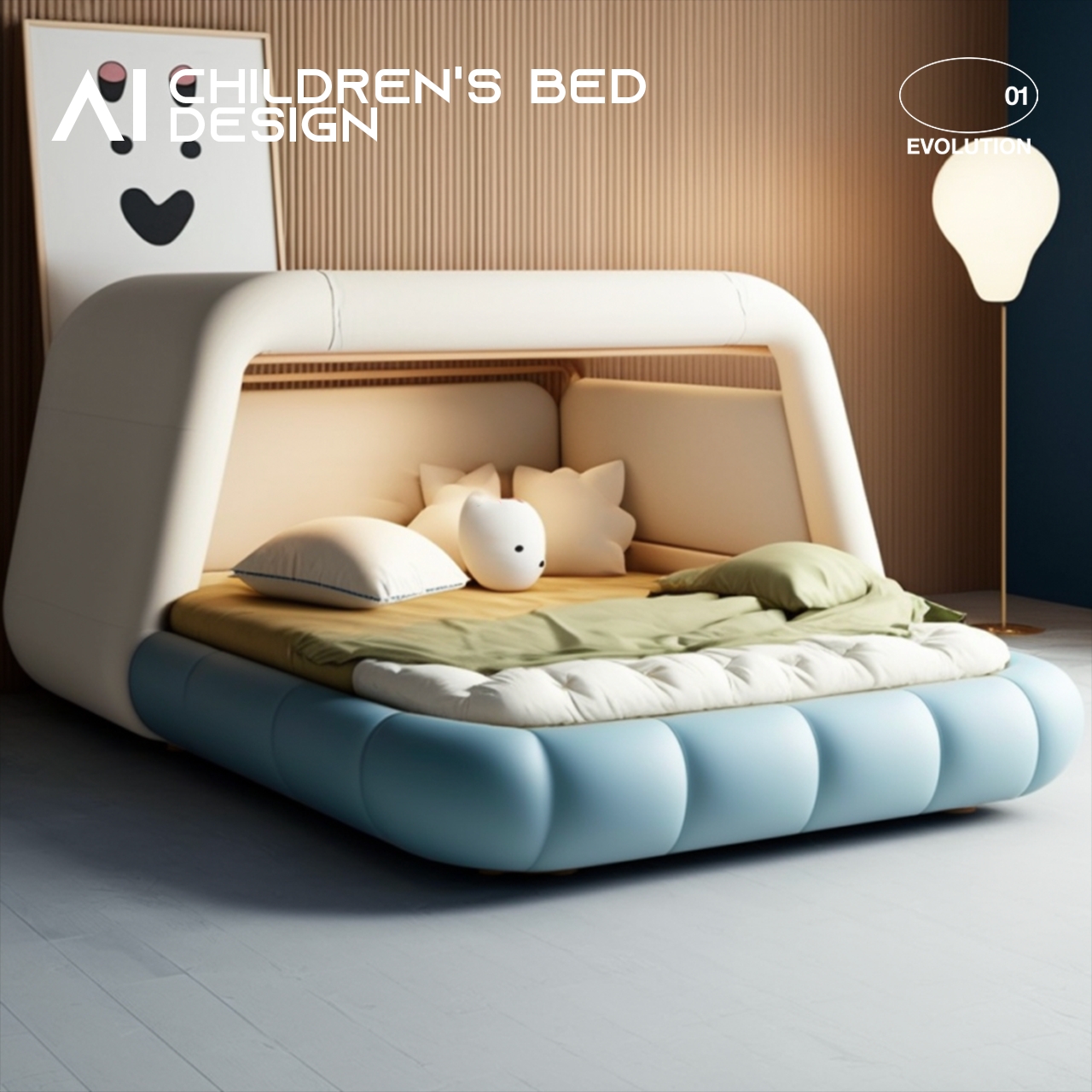 ai，Design，industrial design，bedding，product，AI design，AI Enabling Industrial Design，Evolution laboratory，