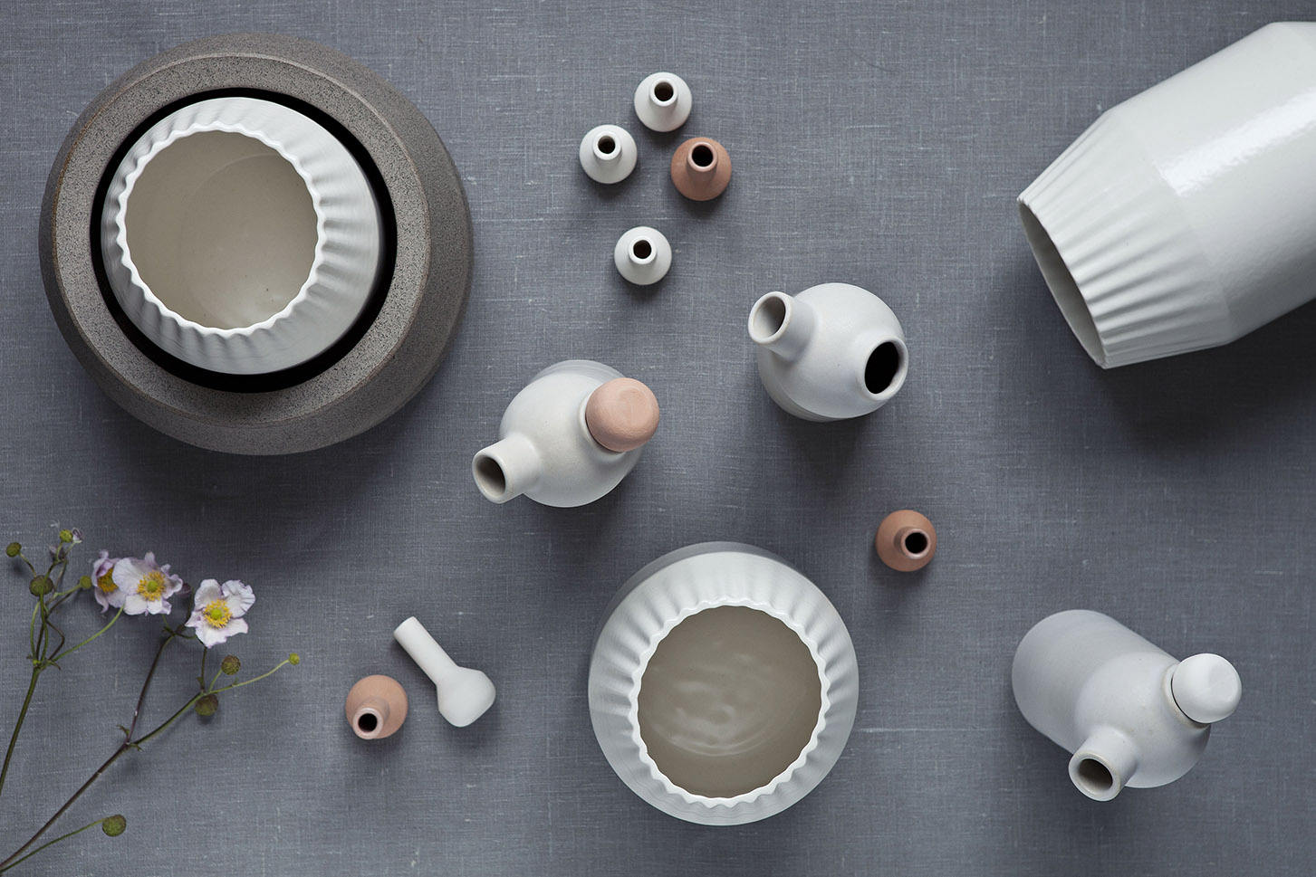 Simplicity，Vase，Porcelain，Biophilia，