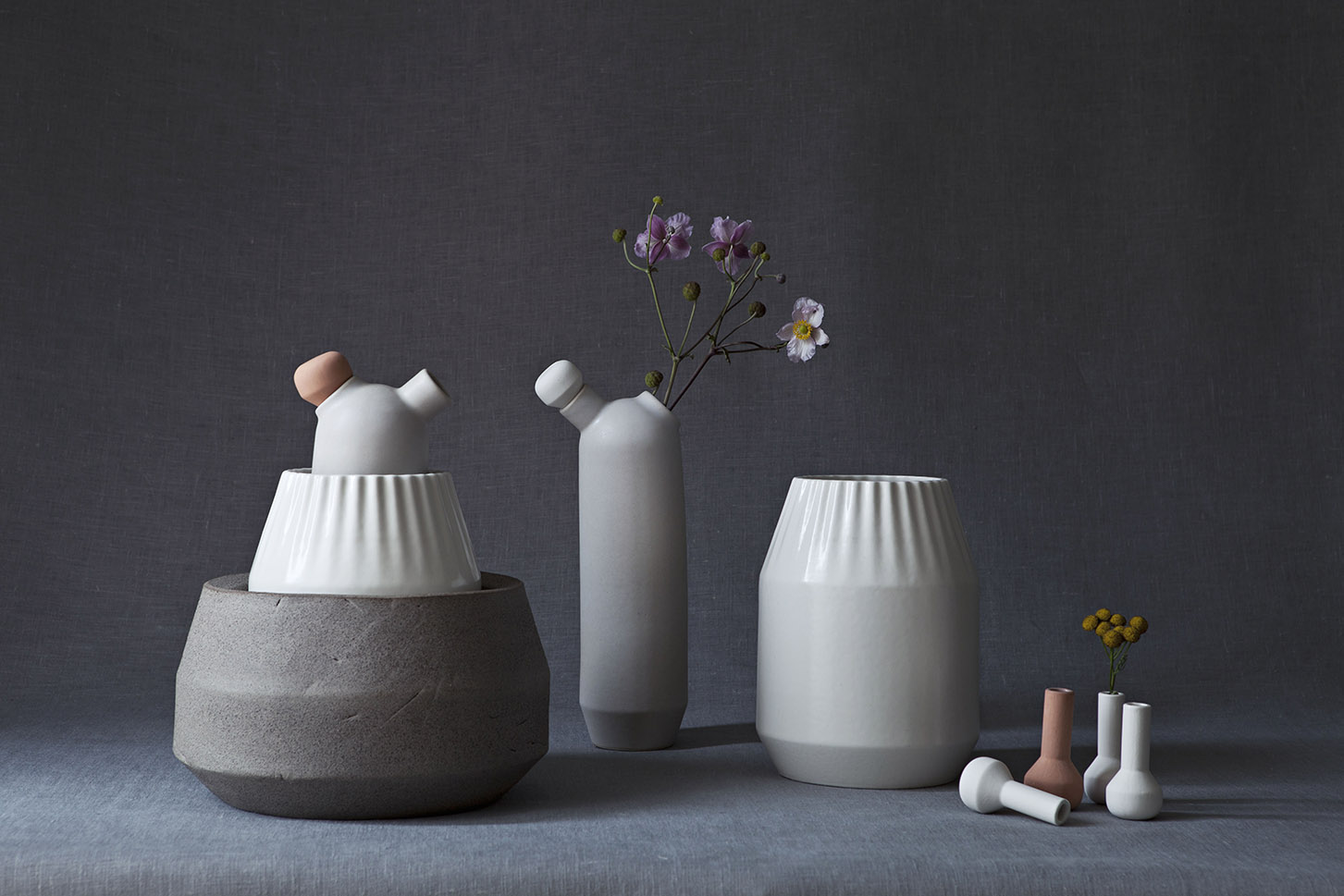 Simplicity，Vase，Porcelain，Biophilia，