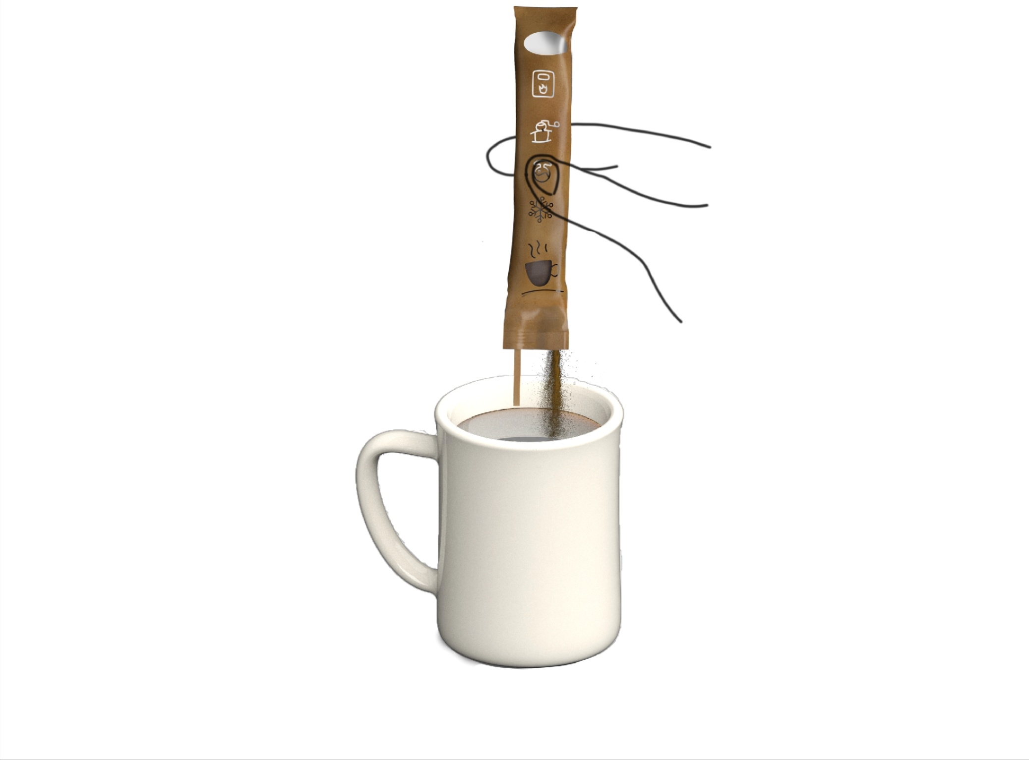 Coffee，packing design，