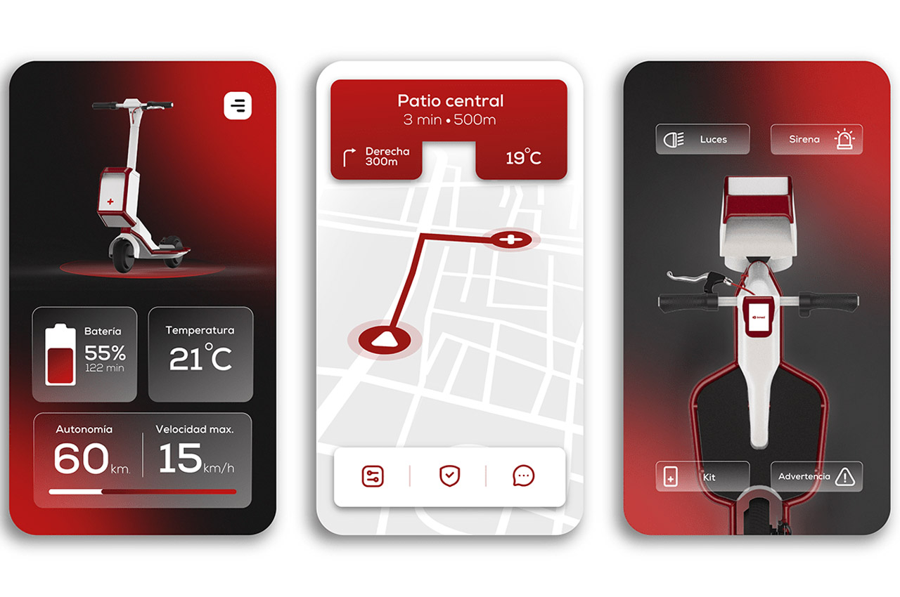 Scooter，first aid，meet an emergency，