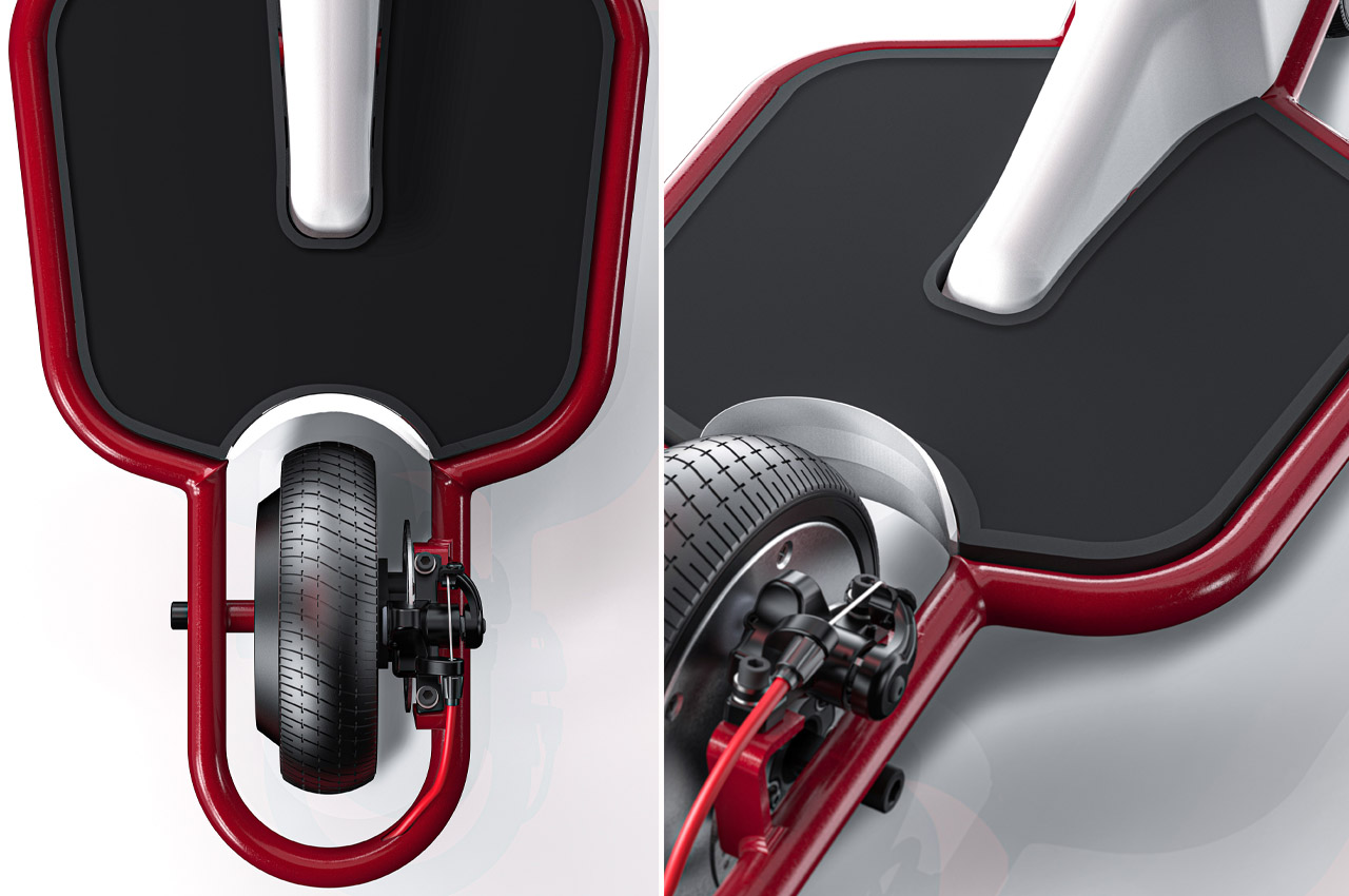 Scooter，first aid，meet an emergency，