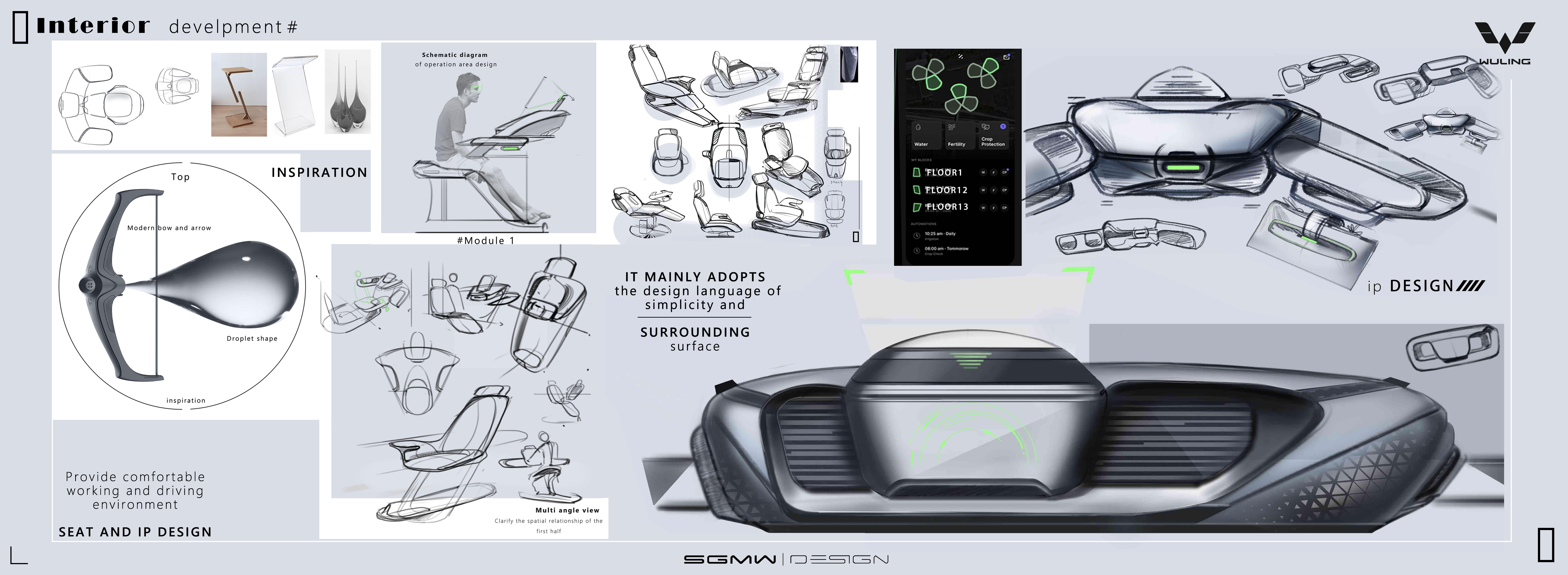 Concept car design，vehicle，Smart village，Graduation project，