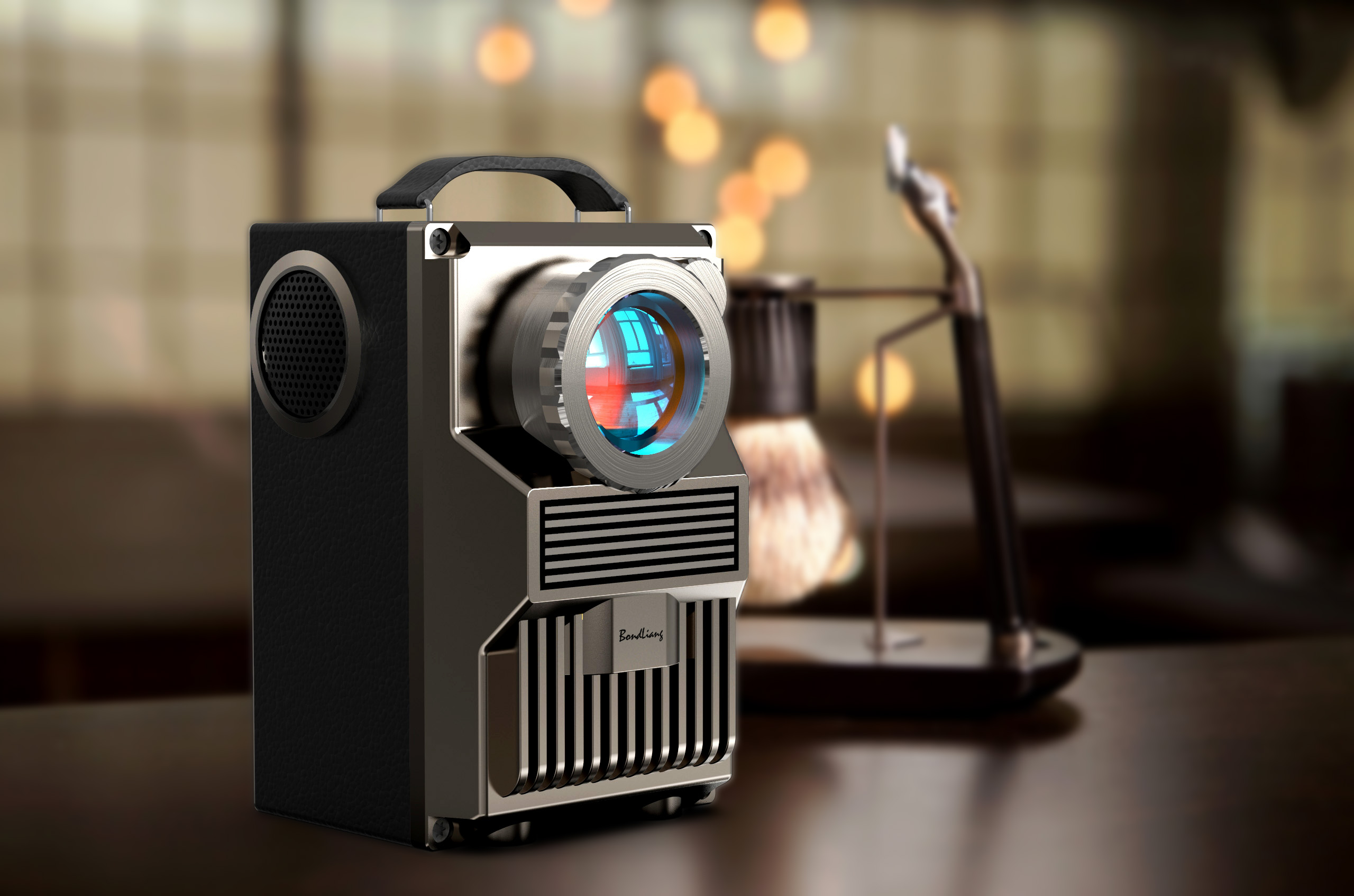 Projector retro retro miniature projection，