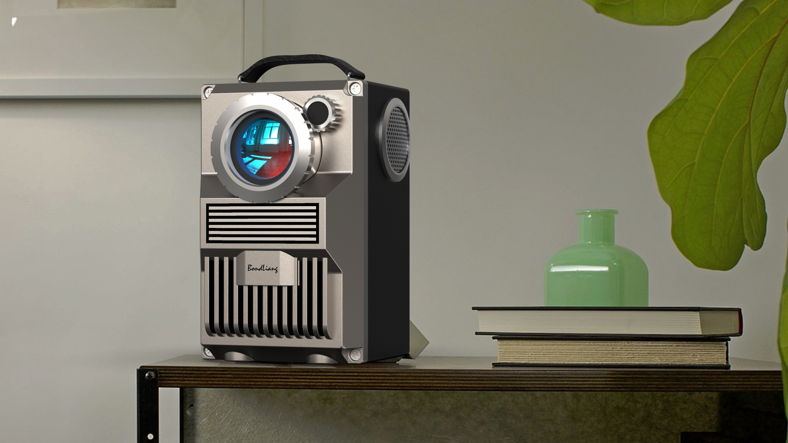 Projector retro retro miniature projection，