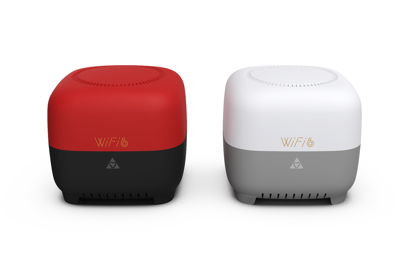 Router，WiFi router，Built-in antenna，Round shape，