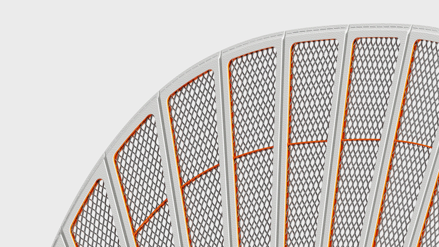 Fold，Foldable，Appearance design，delicate，Electric mosquito racket，