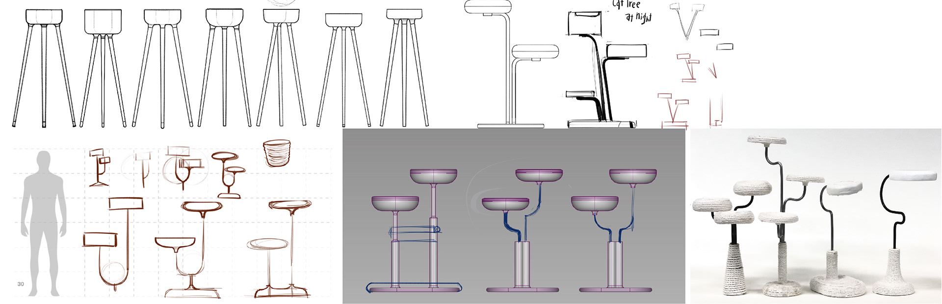 Cat climbing frame，Appearance design，delicate，product design，