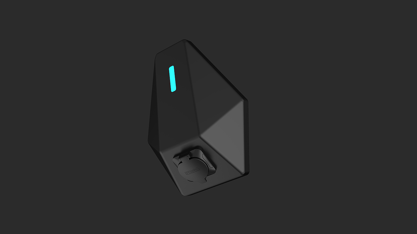DiamondCharge，Household charger，Appearance design，delicate，product design，science and technology，