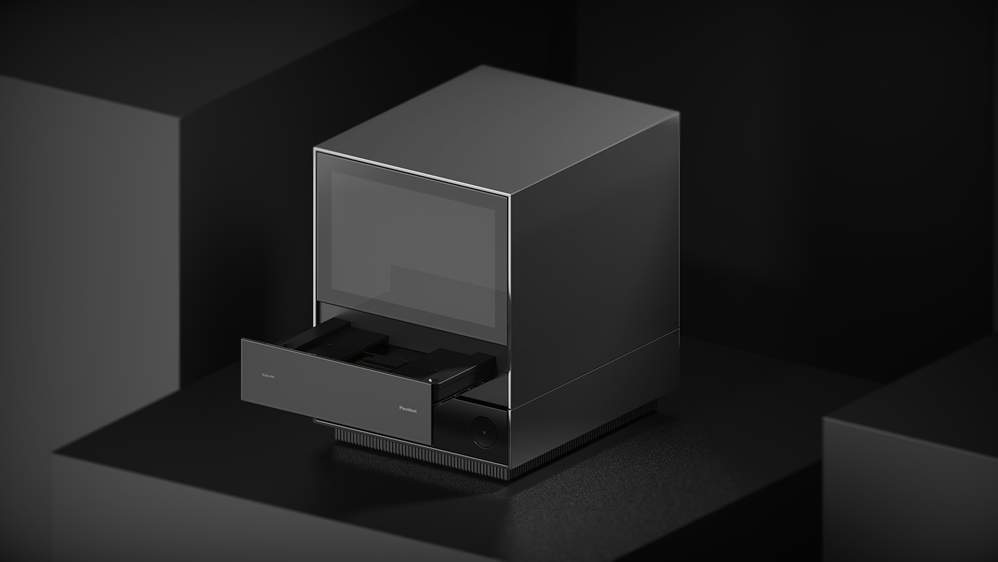 Elisa，Medical equipment，Appearance design，delicate，science and technology，product design，