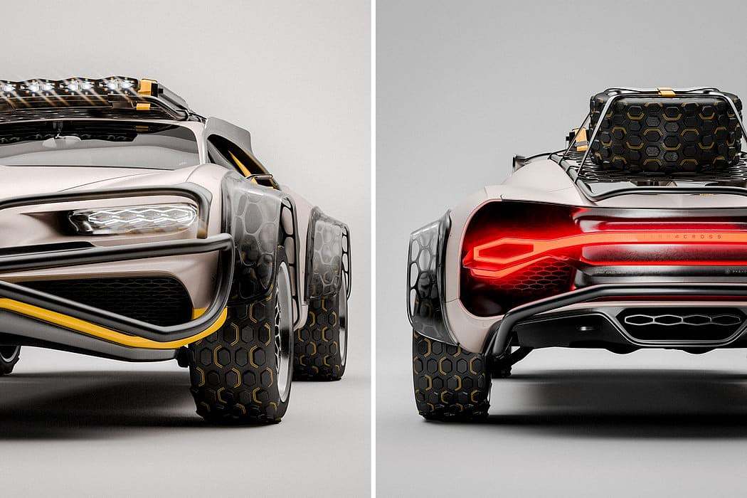 concept，Bugatti，Off-road vehicle，Cool，Appearance design，