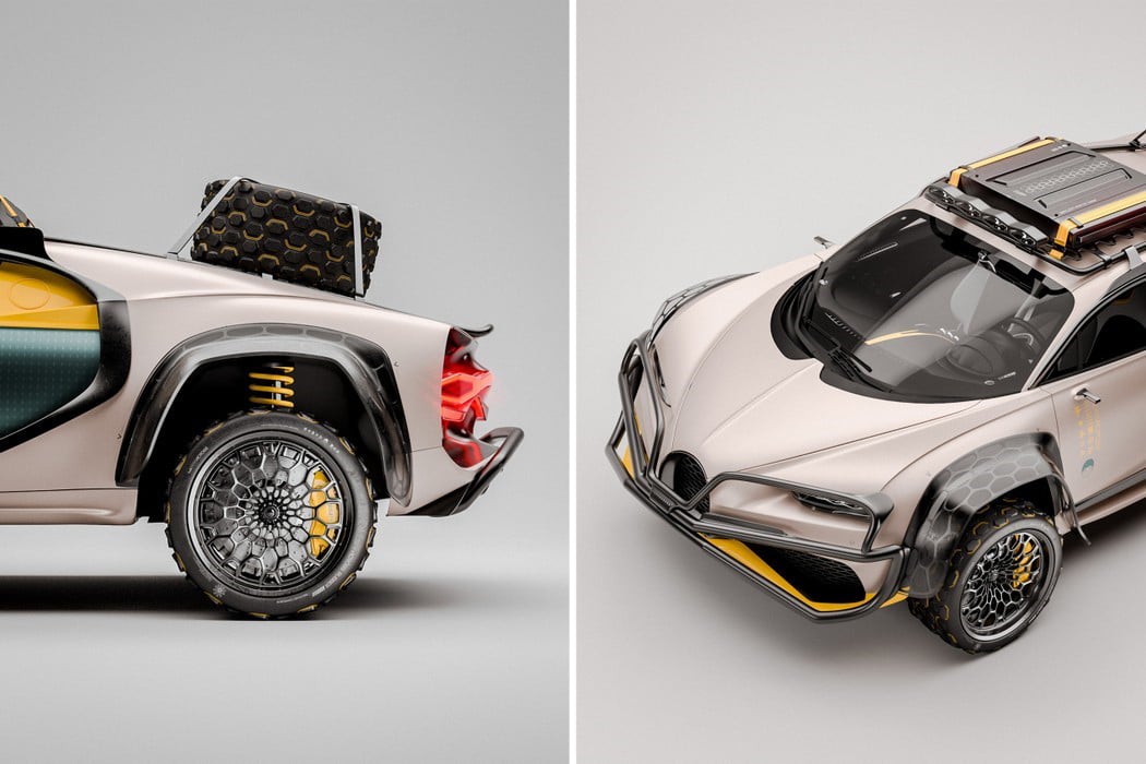 concept，Bugatti，Off-road vehicle，Cool，Appearance design，