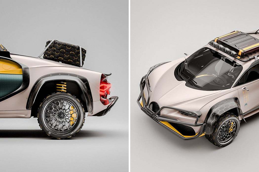 concept，Bugatti，Off-road vehicle，Cool，Appearance design，