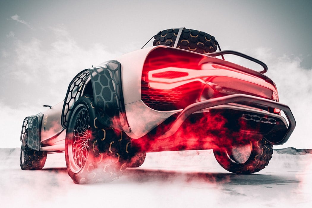 concept，Bugatti，Off-road vehicle，Cool，Appearance design，