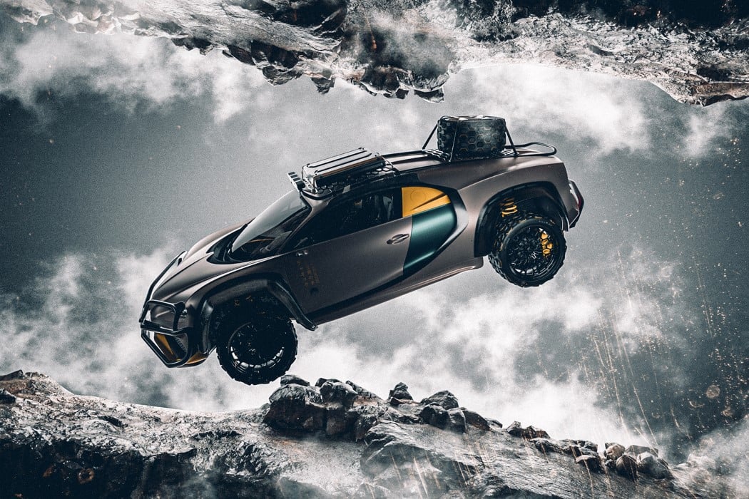concept，Bugatti，Off-road vehicle，Cool，Appearance design，