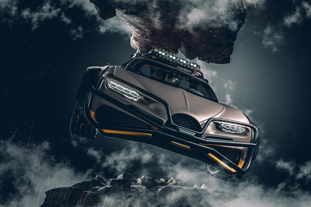 concept，Bugatti，Off-road vehicle，Cool，Appearance design，