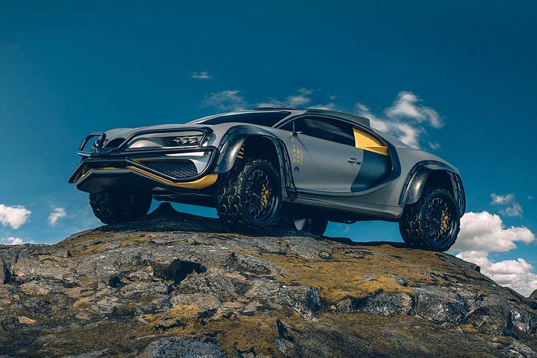 concept，Bugatti，Off-road vehicle，Cool，Appearance design，