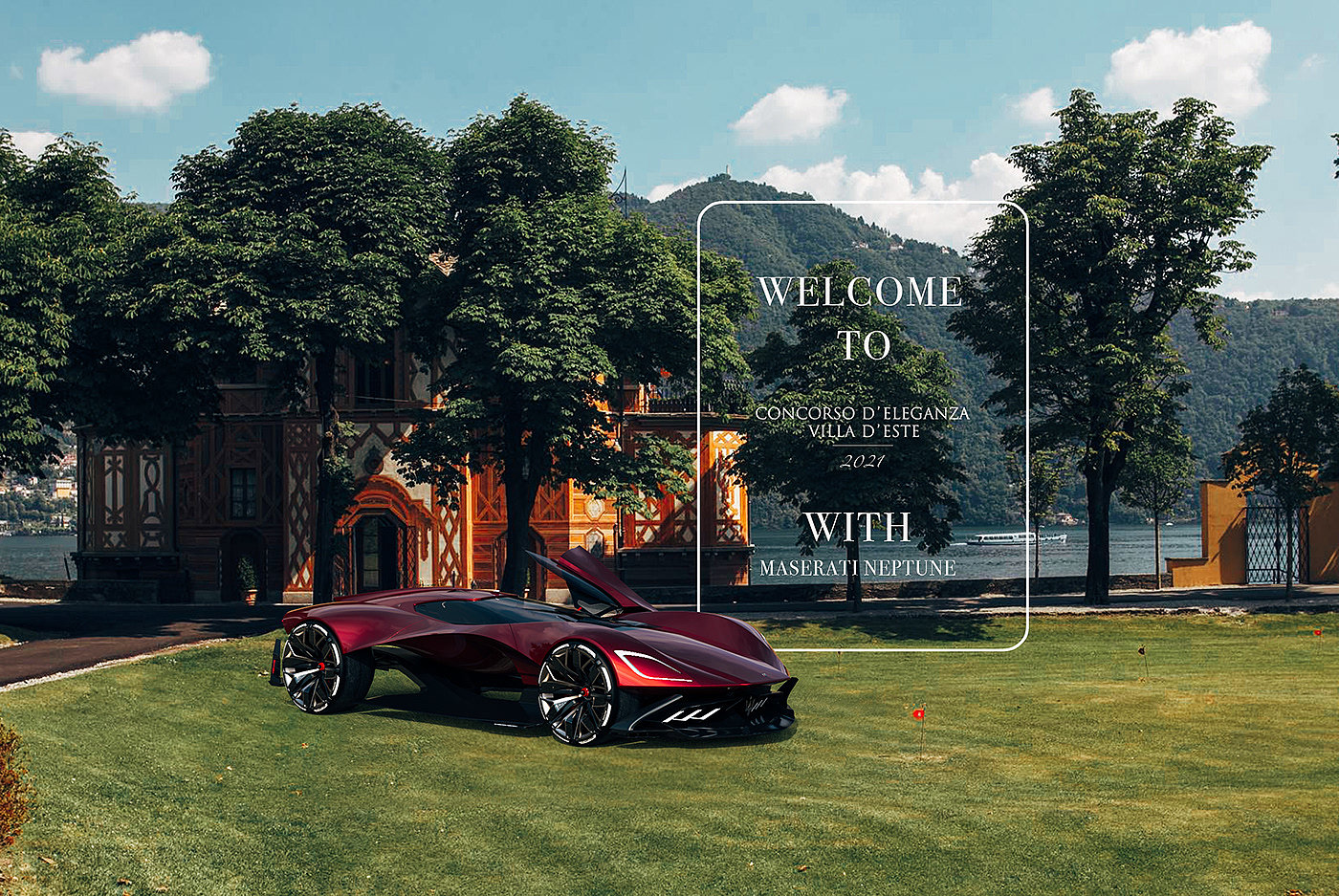 Maserati，Neptune，Appearance design，Cool，Automobile design，