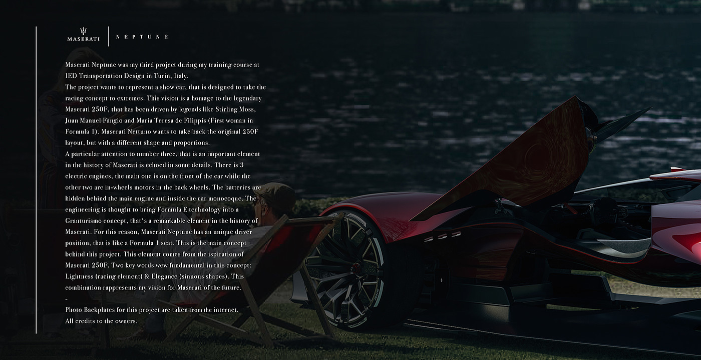 Maserati，Neptune，Appearance design，Cool，Automobile design，