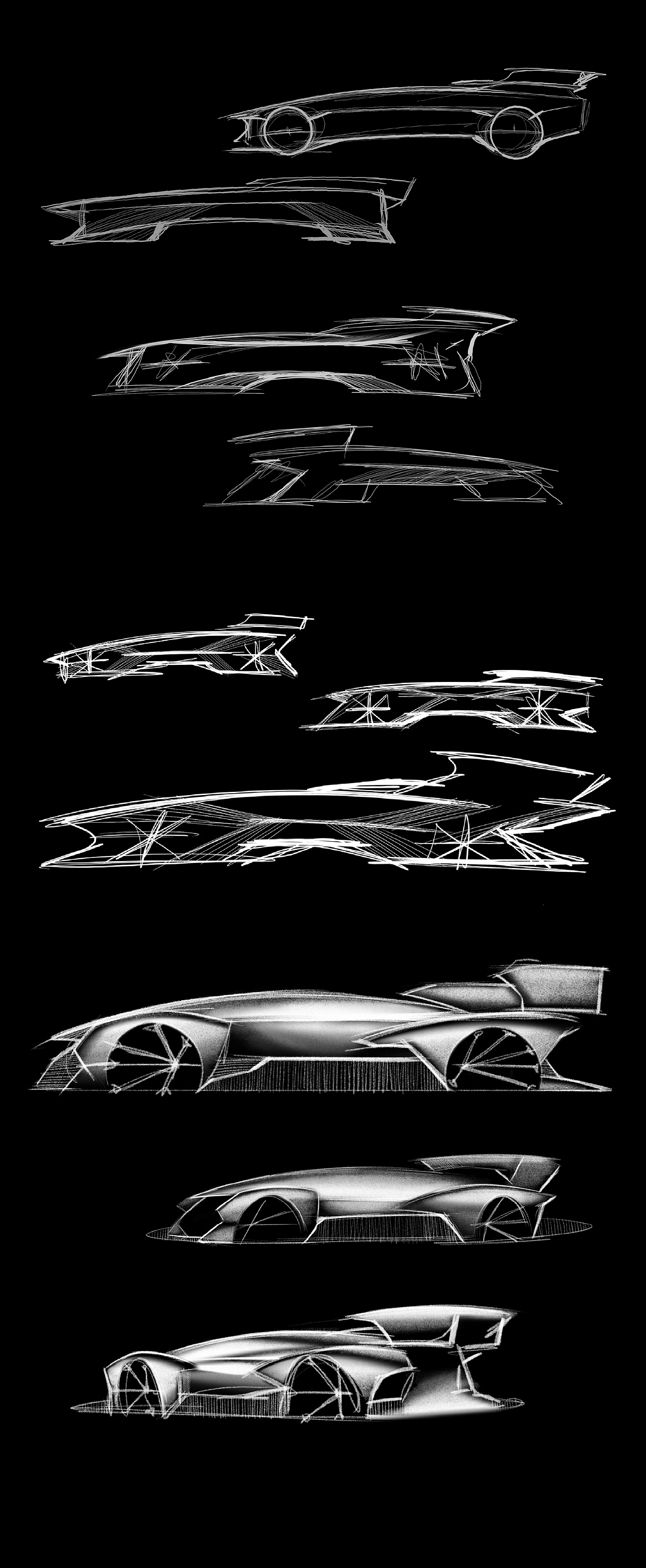 conceptual design，Appearance design，Cool，Racing design，