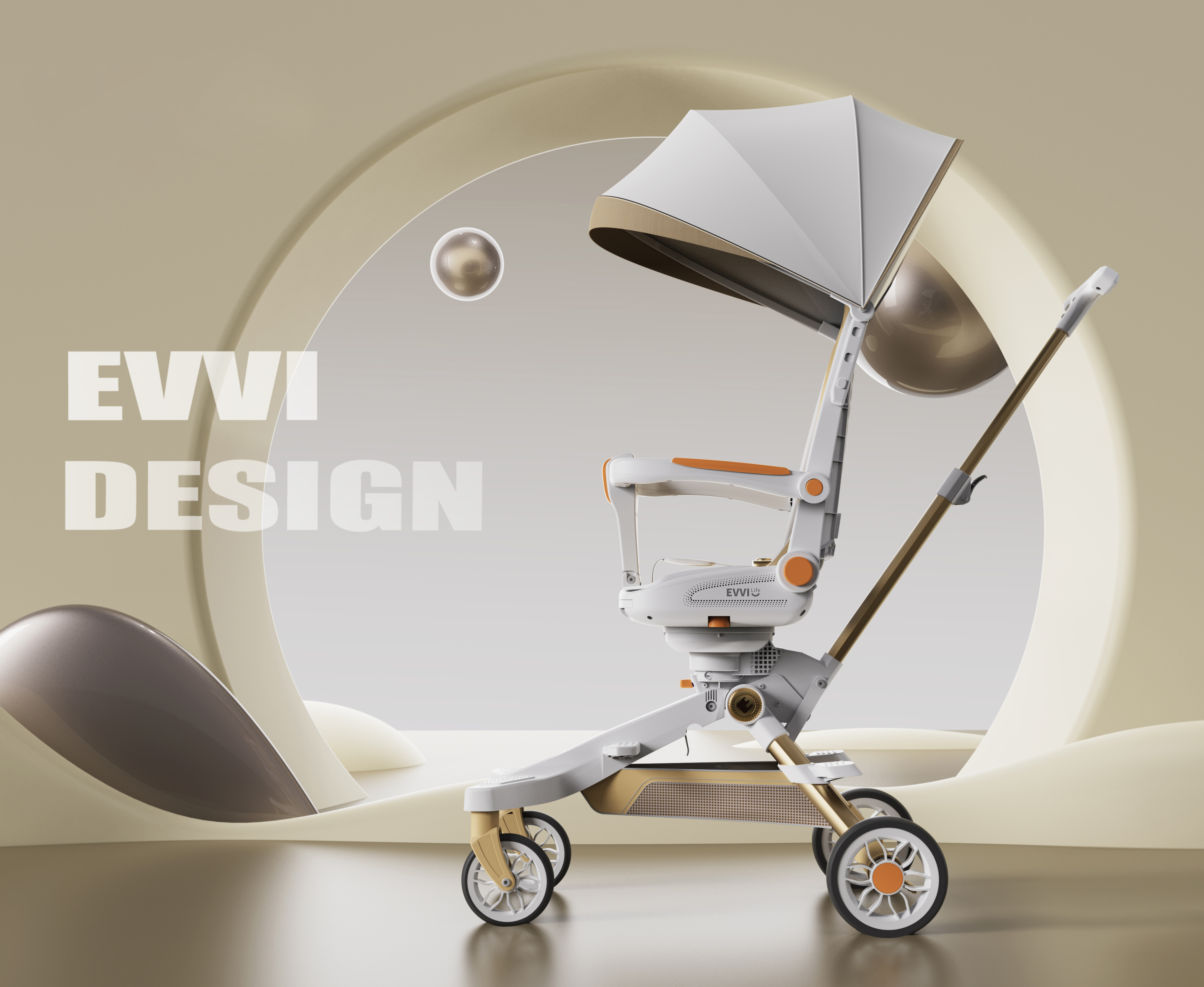 Baby walking artifact，