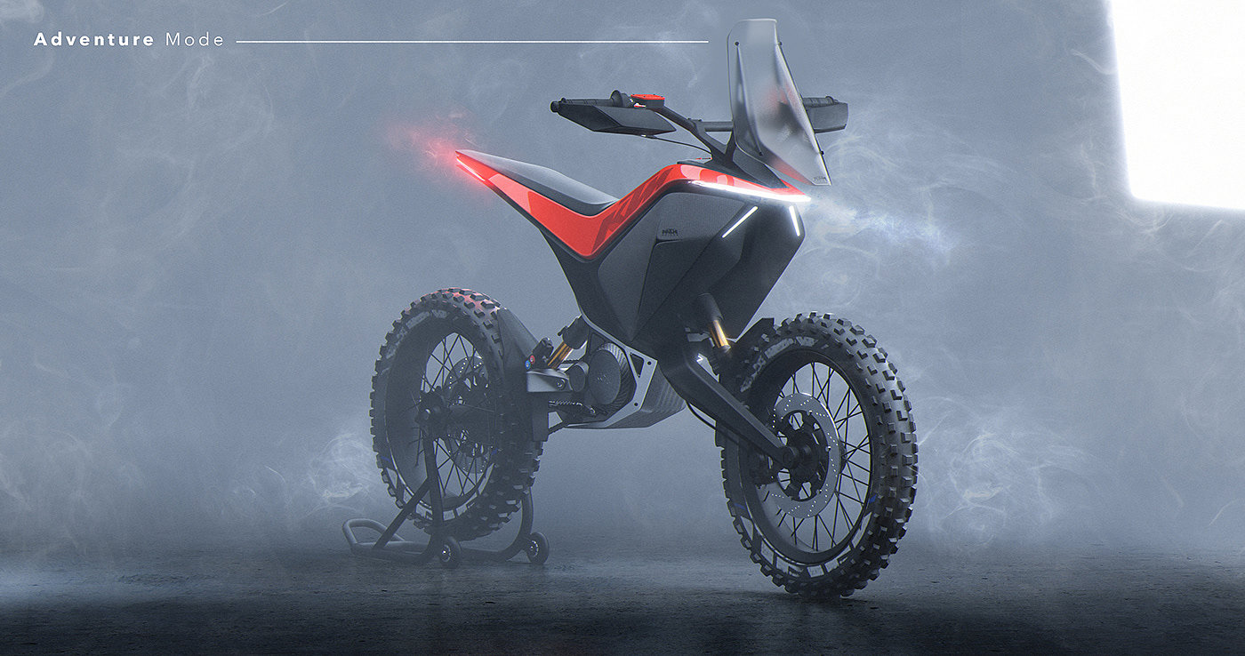 vehicle，motorcycle，ktm，conceptual design，