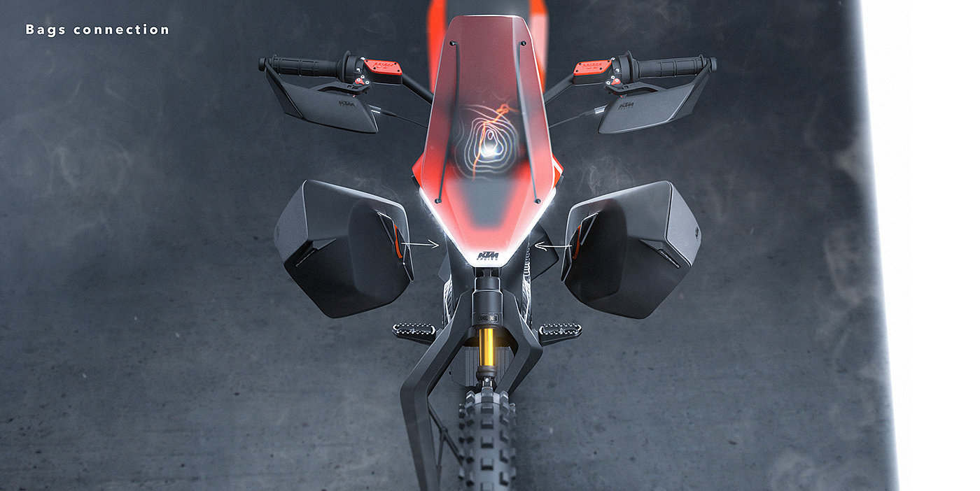 vehicle，motorcycle，ktm，conceptual design，