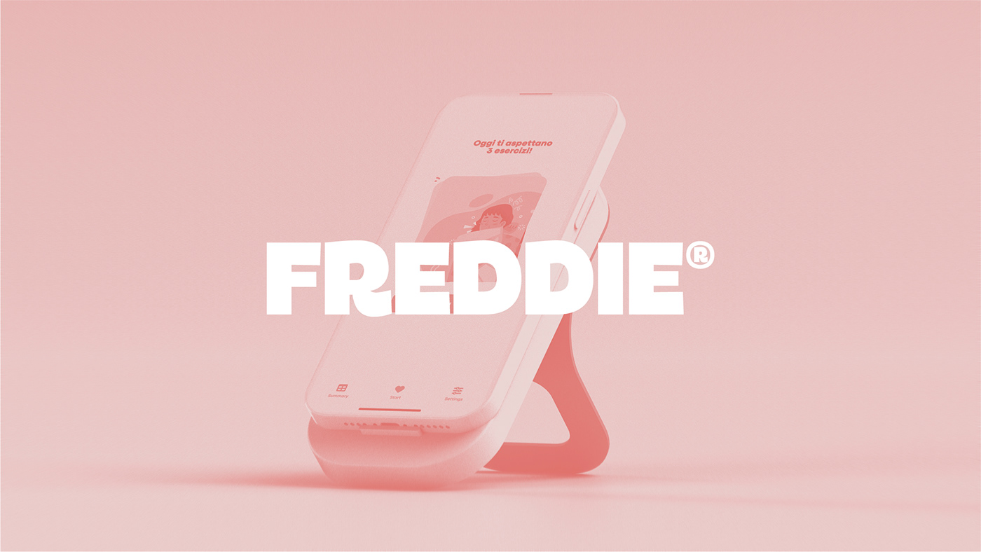 product design，Interactive products，FREDDIE，Health recovery guide machine，