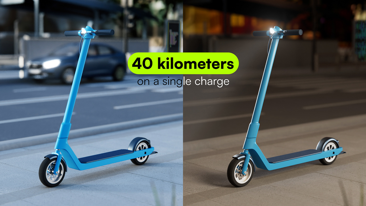 Electric，Scooter，environment protection，product design，Appearance design，