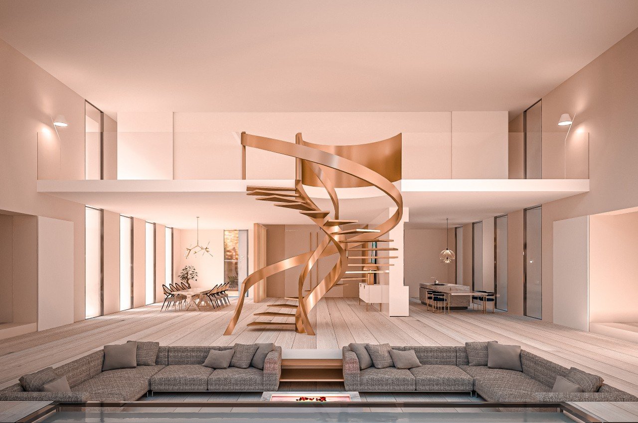 stairs，Architectural design，Appearance design，