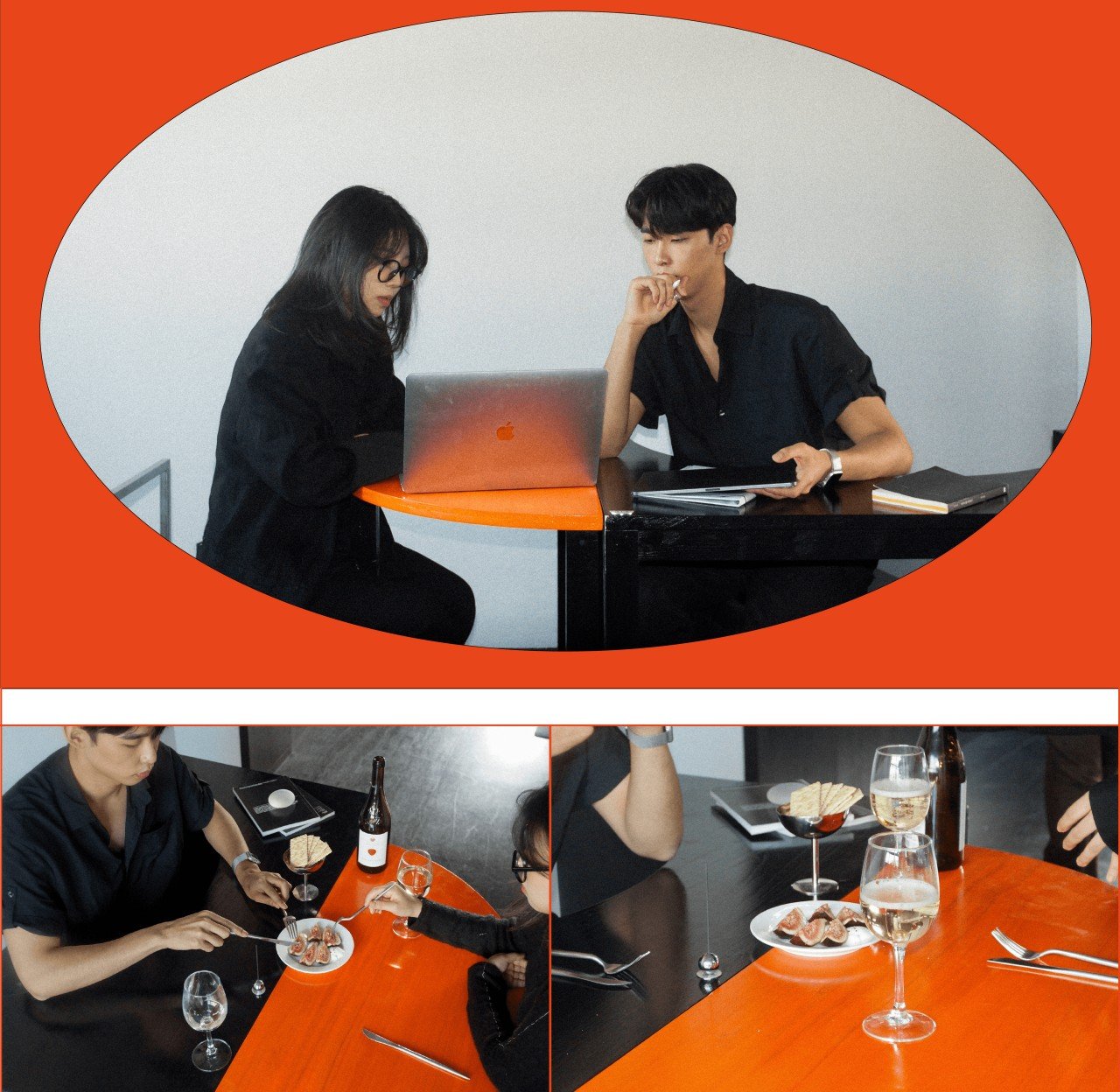 Side table，rotate，desk，table，Appearance design，