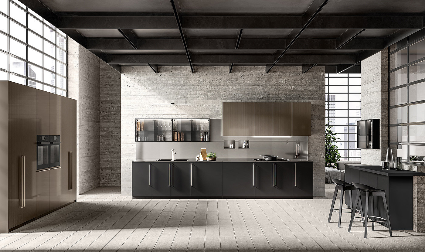 kitchen，a living room，bedroom，Architectural design，Appearance design，