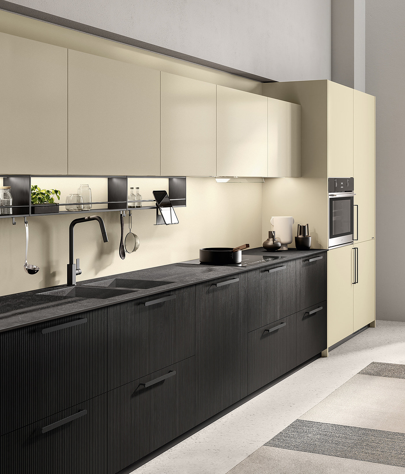 kitchen，a living room，bedroom，Architectural design，Appearance design，