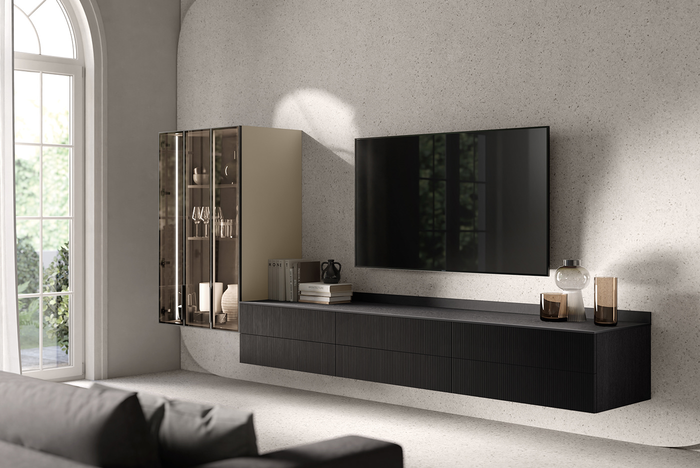 kitchen，a living room，bedroom，Architectural design，Appearance design，