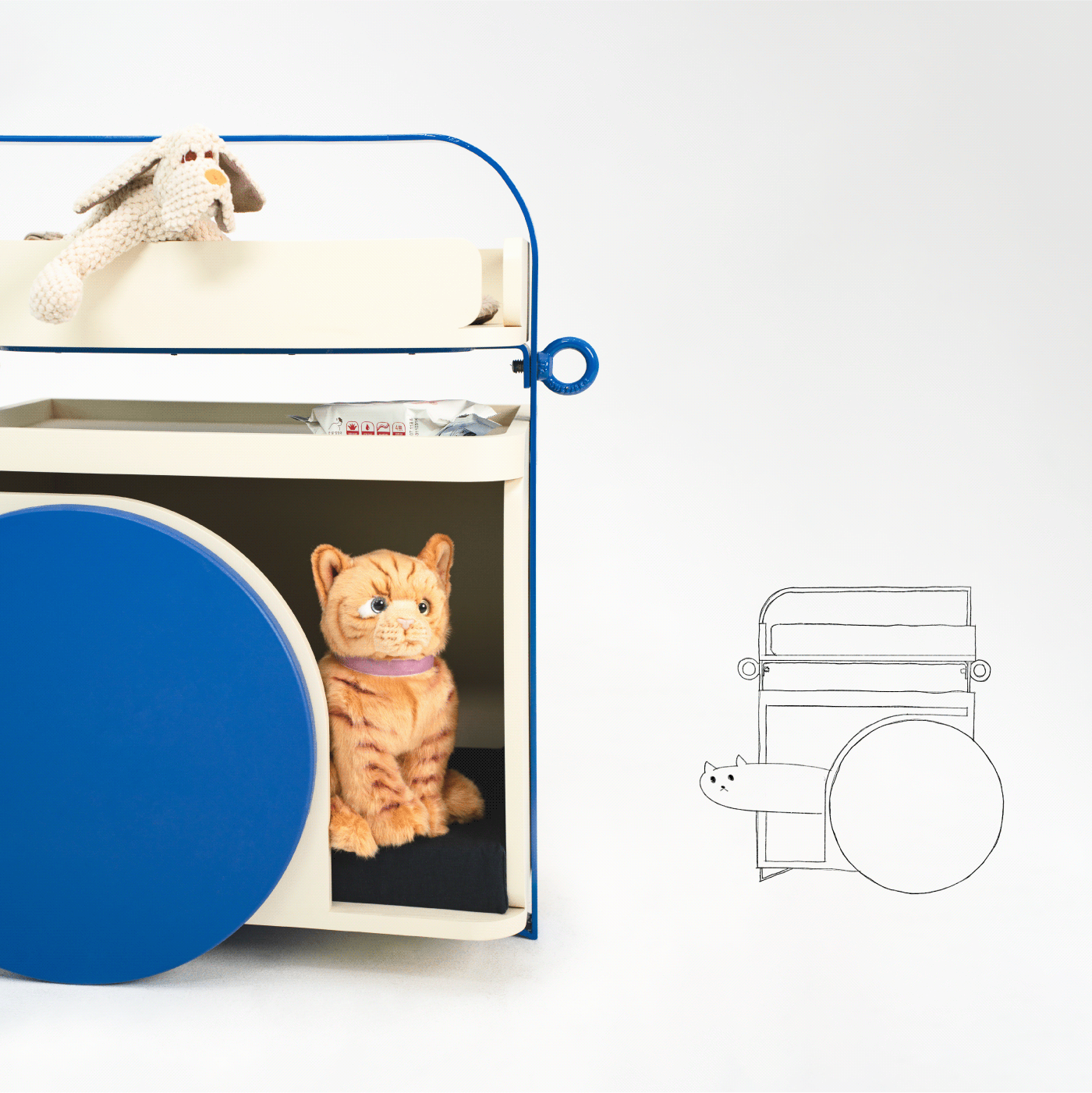 Pet nest，Appearance design，delicate，product design，Dolley，