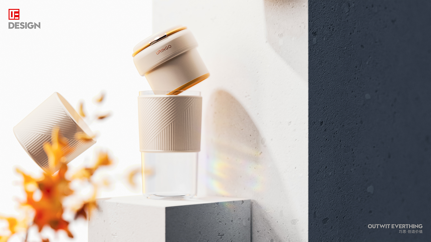 industrial design，product design，Macro wing design，Portable juice cup，Portable juice machine，liquidizer，Colorful jingle，Juicer，