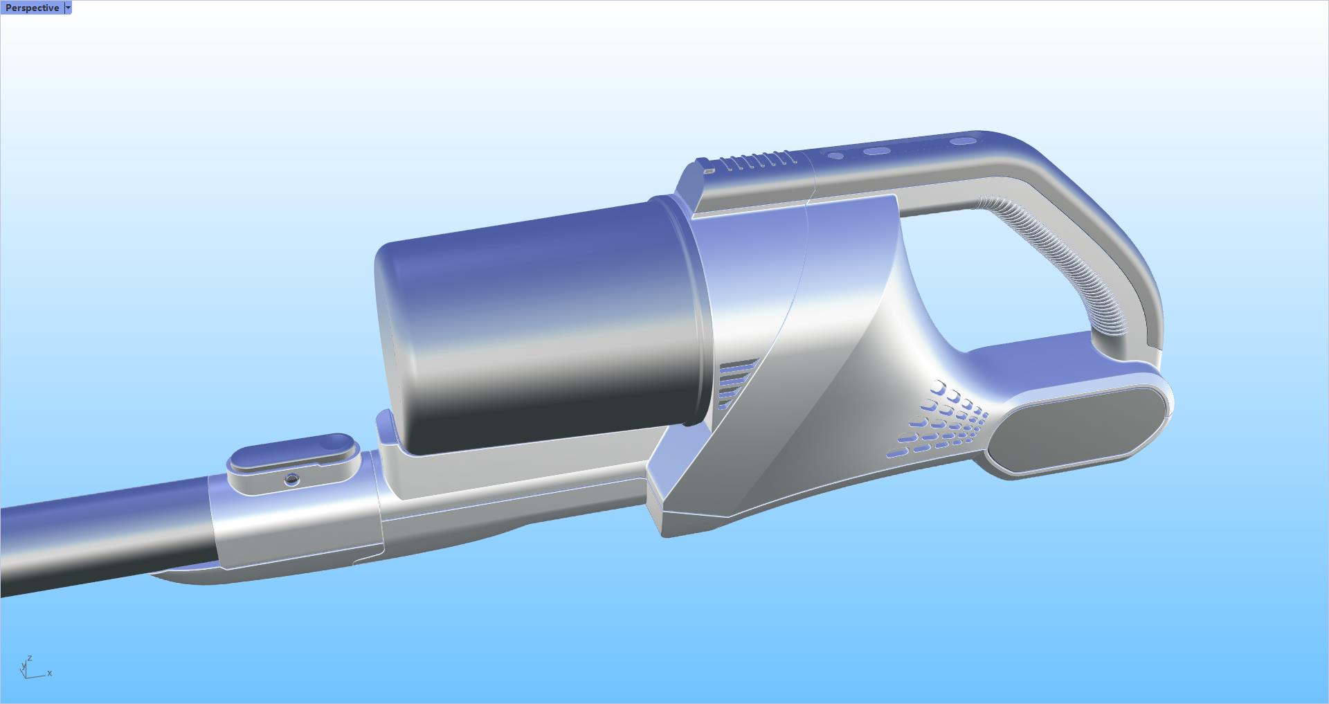 Vacuum cleaner，Rhinoceros modeling，Rhino tutorial，industrial design，Video tutorial，product design，Tutorial sharing，