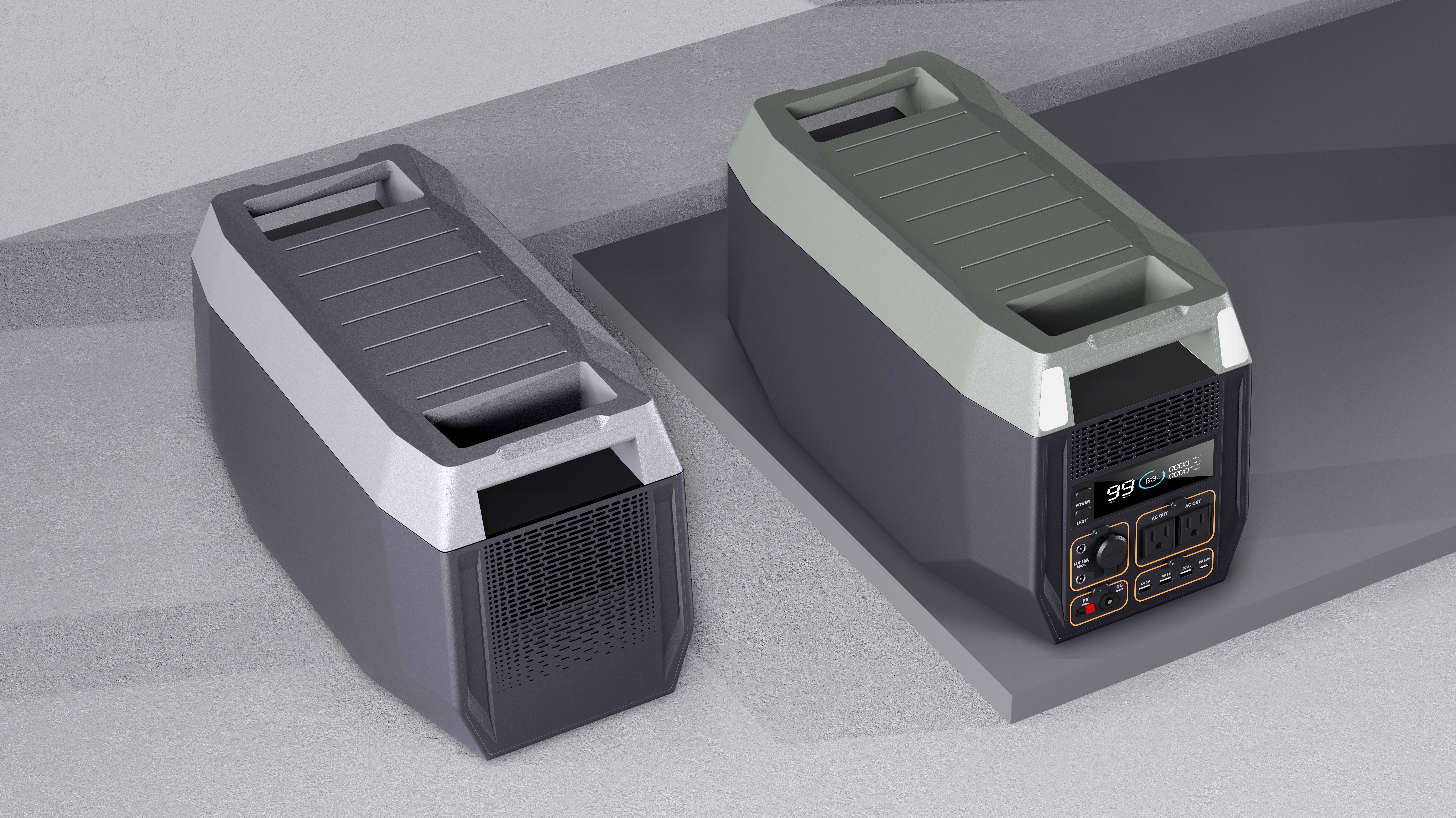 industrial design，product design，Outdoor supplies，Outdoor power supply，