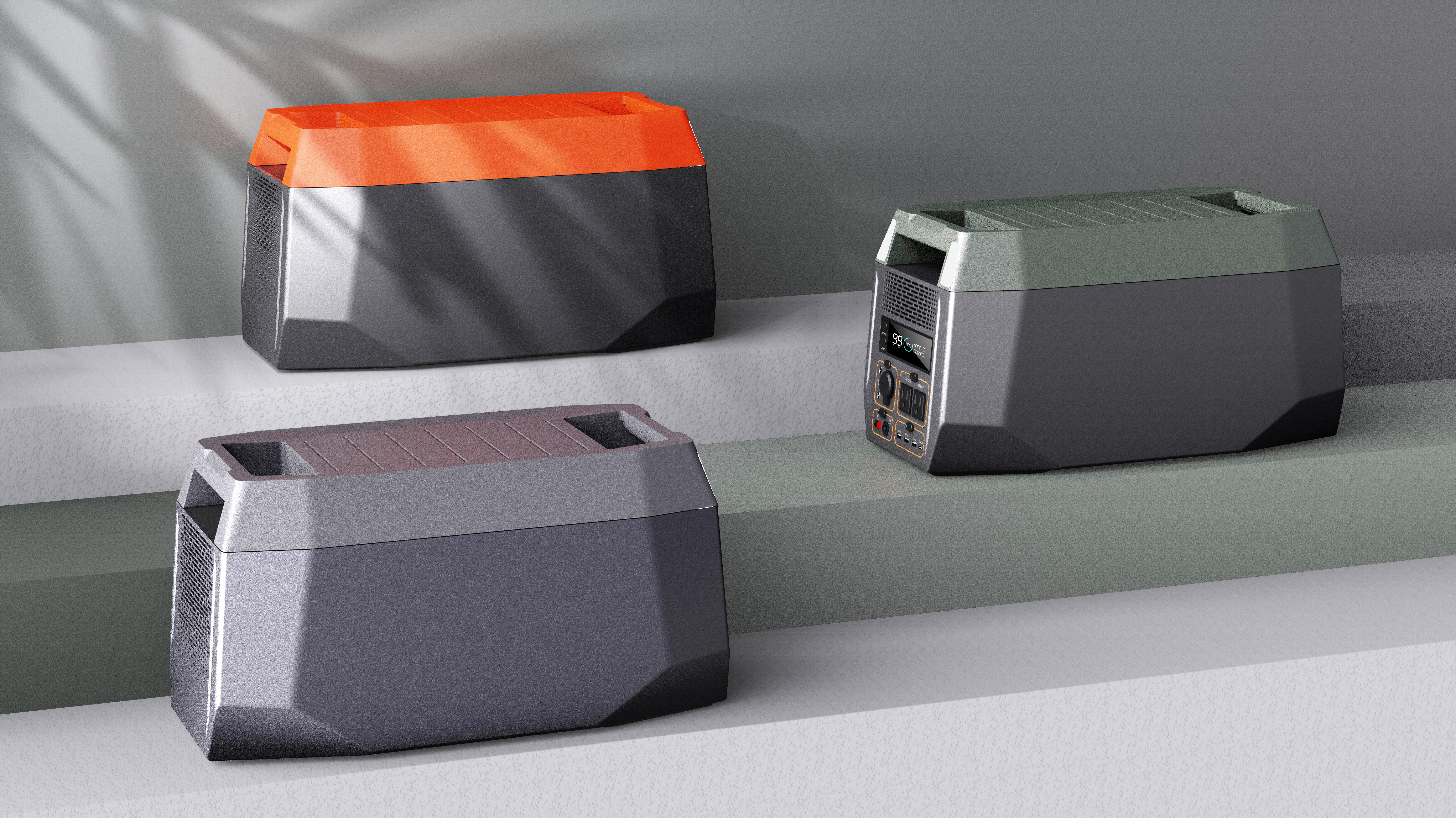 industrial design，product design，Outdoor supplies，Outdoor power supply，