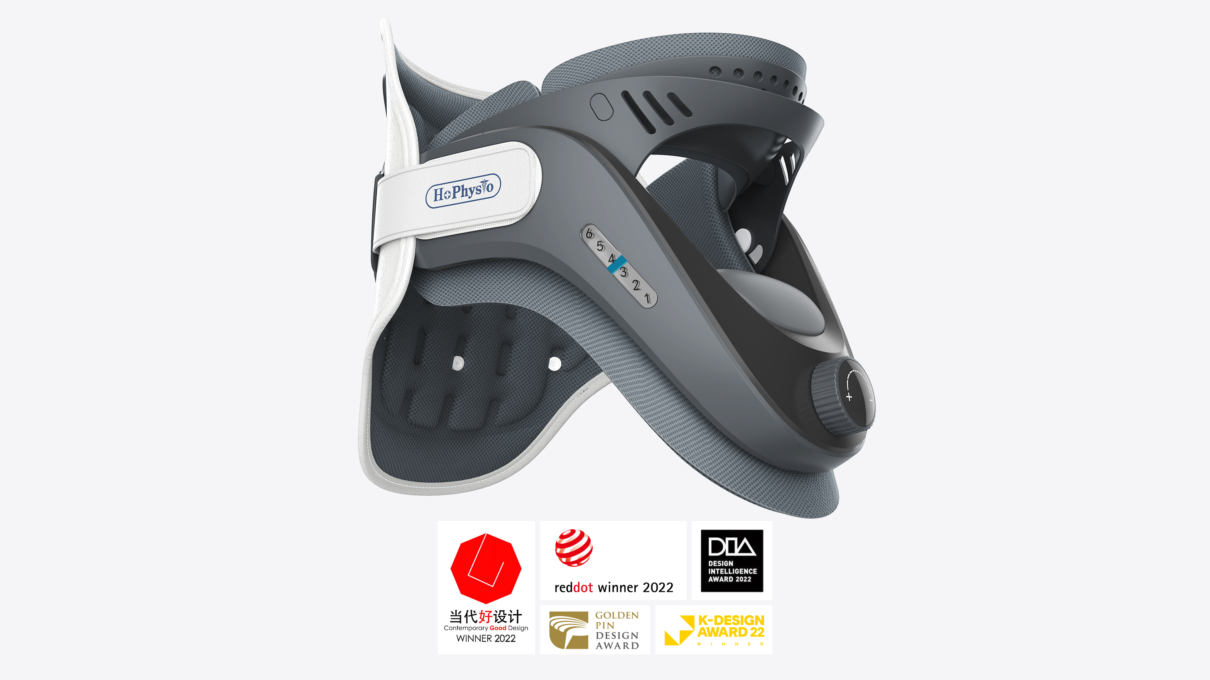 Wireless neck brace，cervical spondylopathy，Traditional Chinese Medicine Health Care，medical apparatus and instruments，Great health，industrial design，