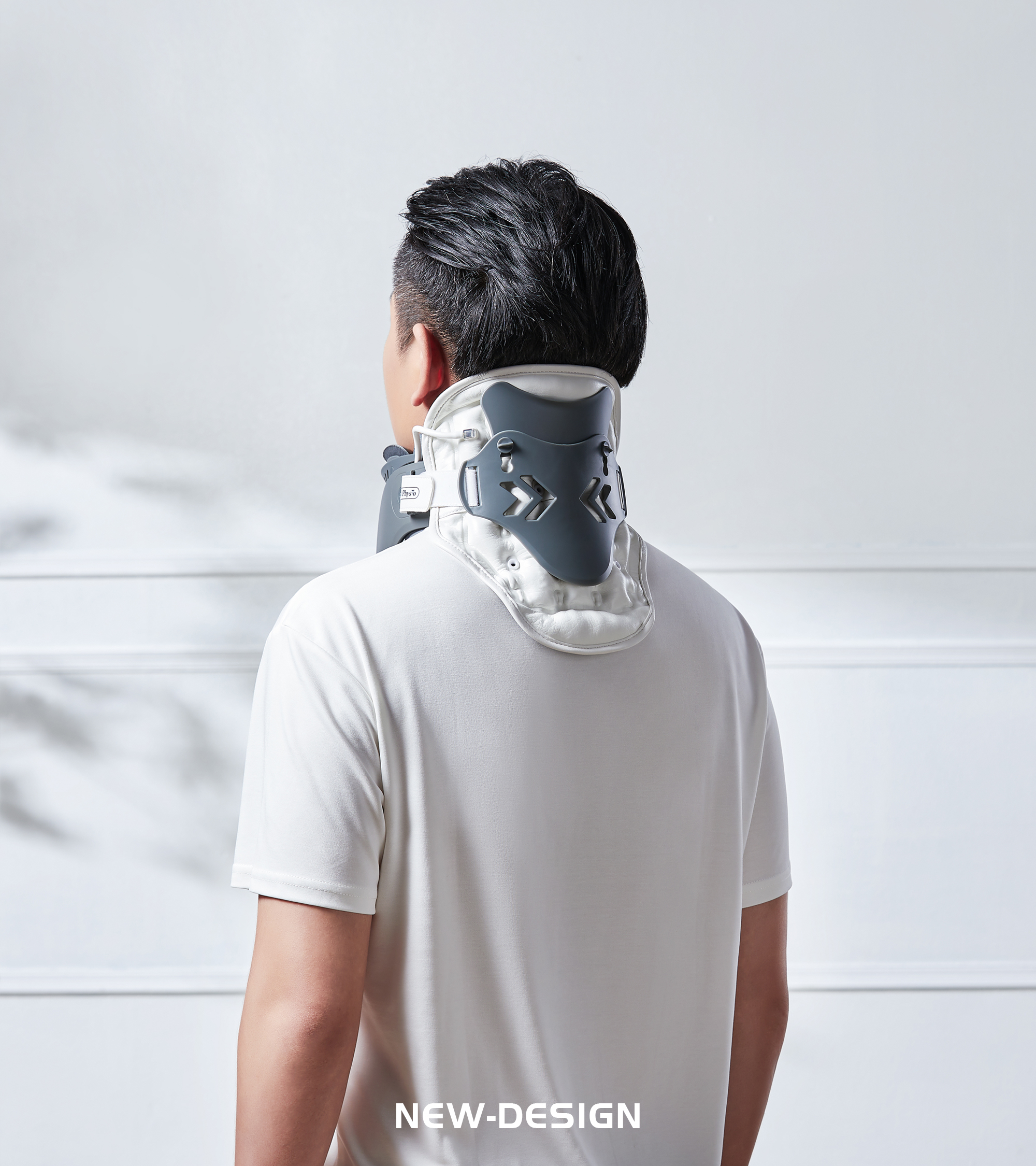 Wireless neck brace，cervical spondylopathy，Traditional Chinese Medicine Health Care，medical apparatus and instruments，Great health，industrial design，