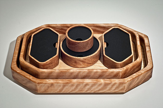 furniture，Home Furnishing，Taowa style，geometry，woodiness，Storage box，